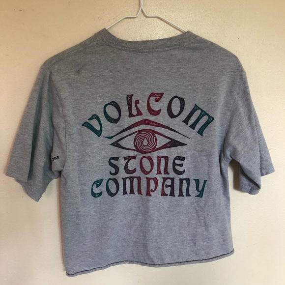 Volcom Tops - Volcom Crop Tee Volcom Tops - Volcom Crop Tee